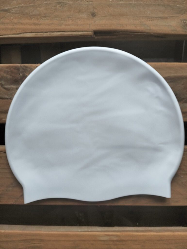Bonnet de bain blanc Aqua Reims Artistique