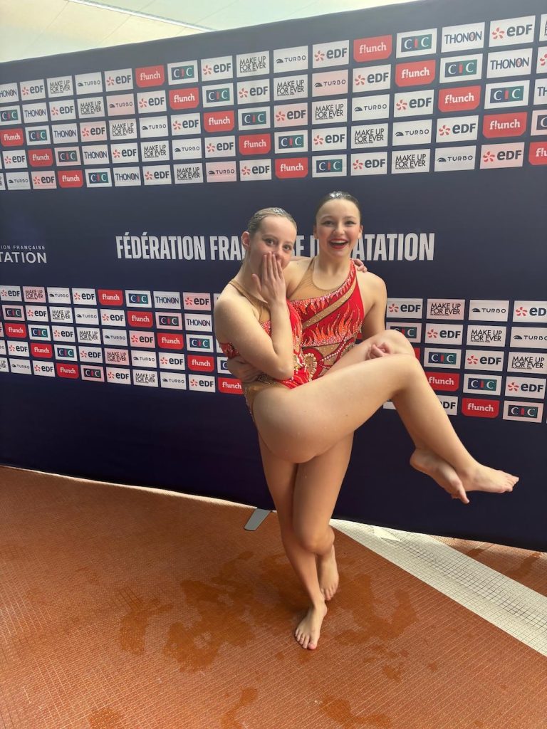 Gabrielle et Lou en duo technique junior N1 2025